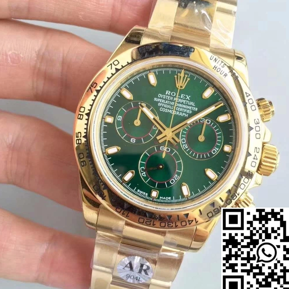 Rolex Dial Daytona Cosmograph 116508 Green AR Factory 0903